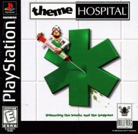 Theme Hospital PAL Playstation PAL box art